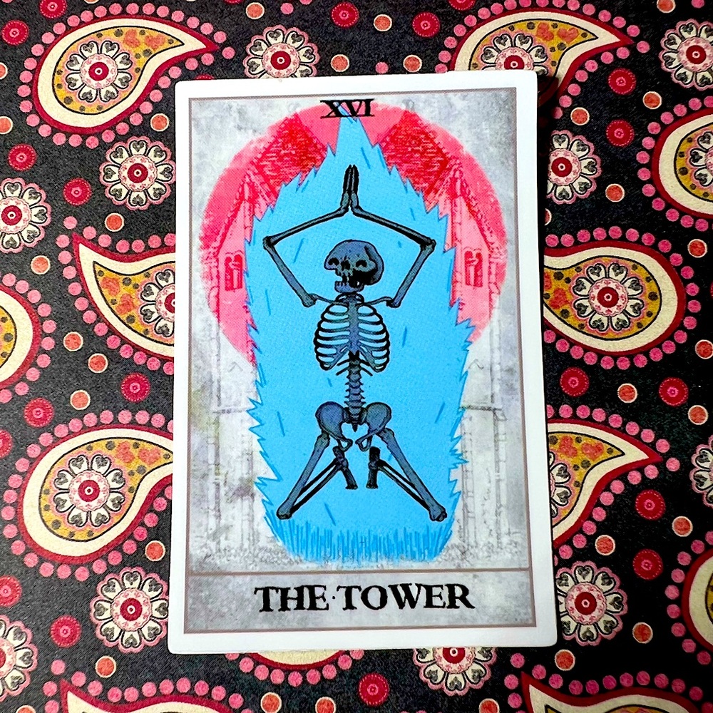 The TOWER Tarot Witchy Spiritual Light Worker Magick Occult Tarot Reader Fortune